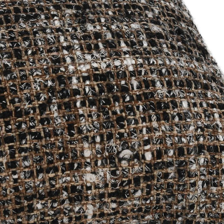 Villa Classics Porter Black and Ivory Square Accent Pillow