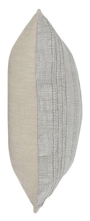 Gratitude Gray Square Accent Pillow