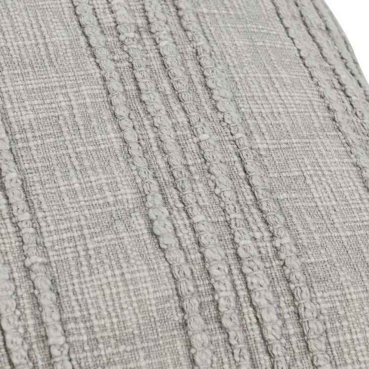 Gratitude Gray Square Accent Pillow