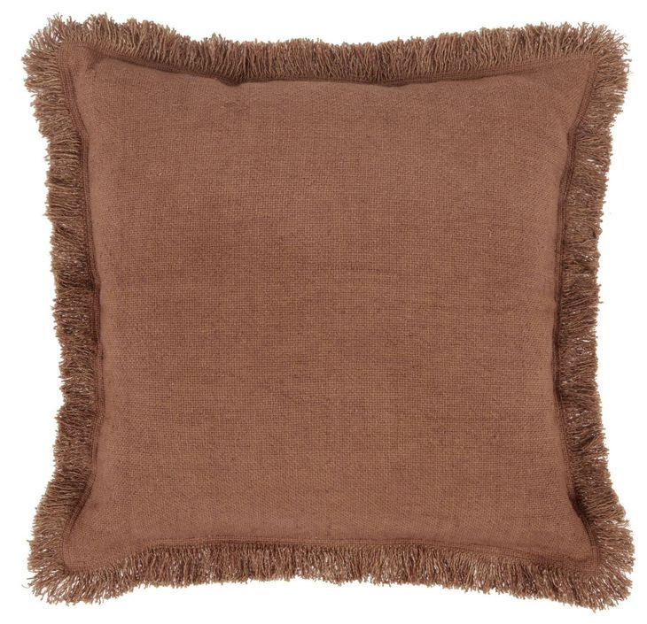 Lauren Chestnut Square Accent Pillow