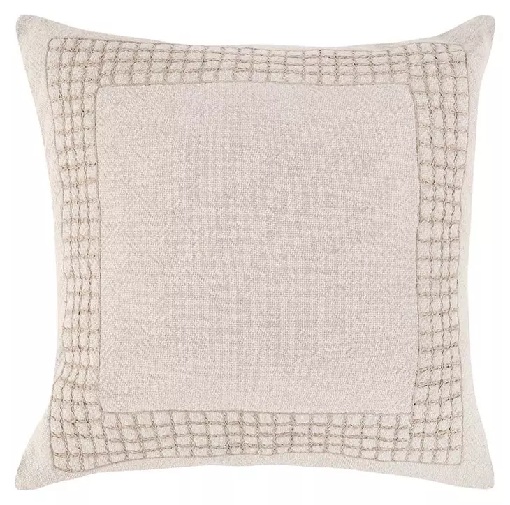 Villa Classics Marina Natural Square Accent Pillow Set of 2
