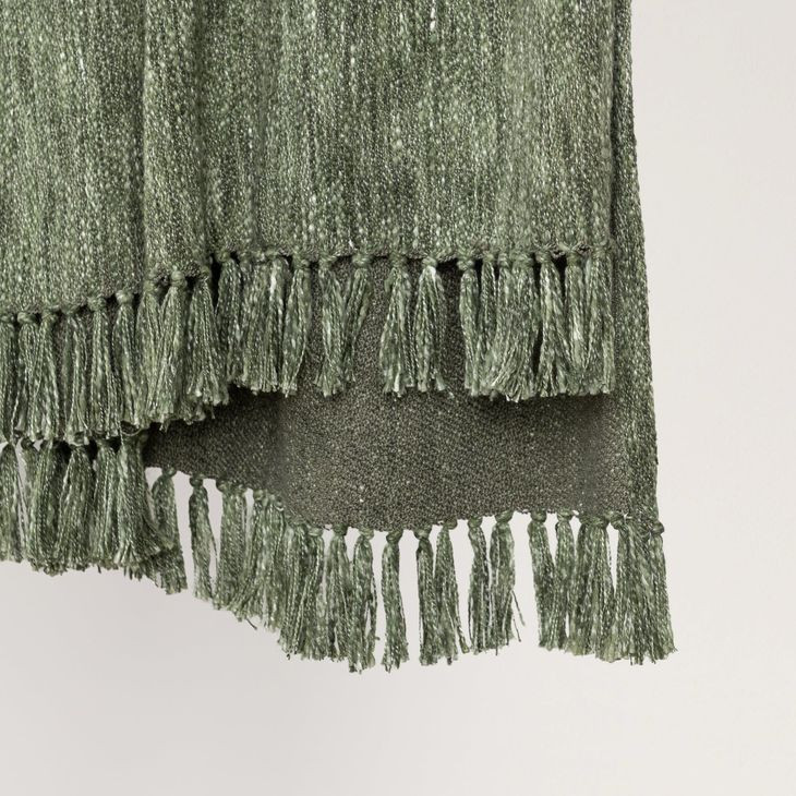 Throws Sharma Cedar Green Throw