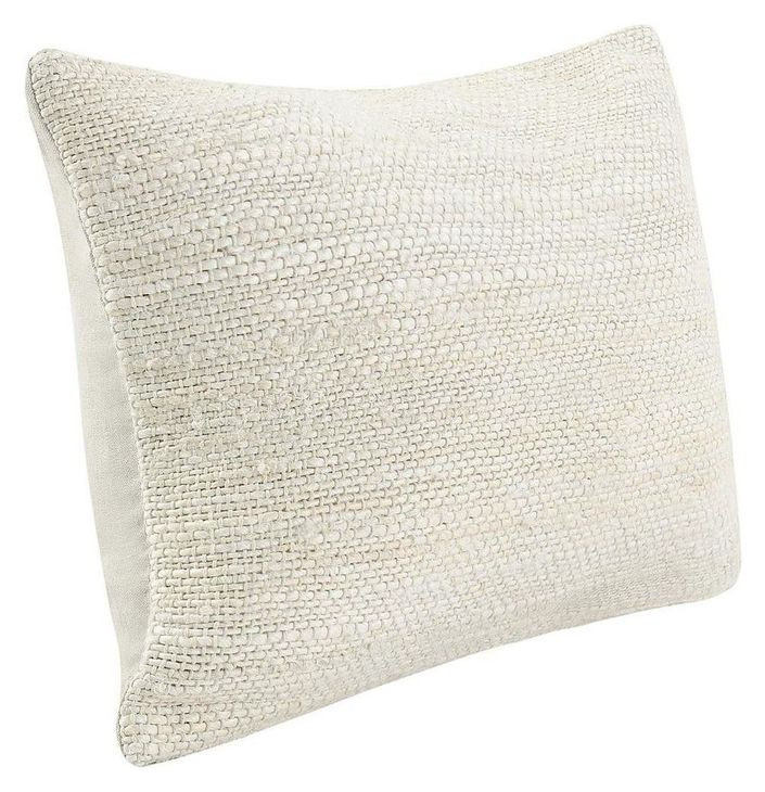 Stillness Halter Ivory Rectangular Accent Pillow