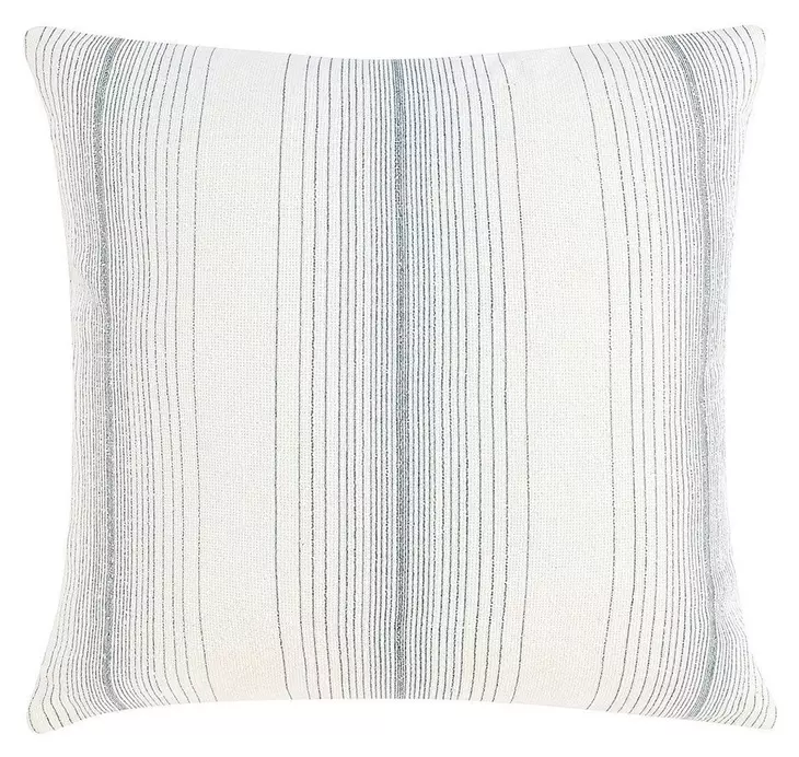 Stillness Theta Capri Blue Square Accent Pillow Set of 2