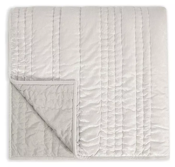 Seville Oyster Gray Queen Quilt
