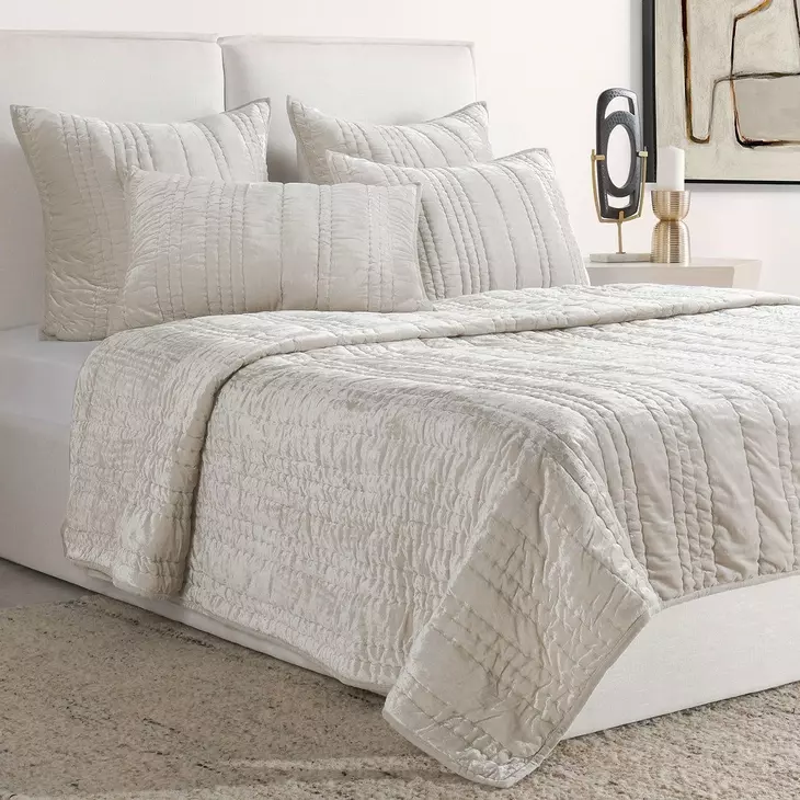 Seville Oyster Gray King Sham