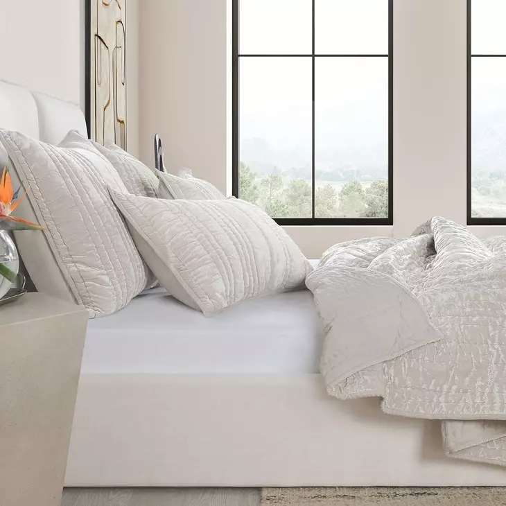 Seville Oyster Gray Standard Sham