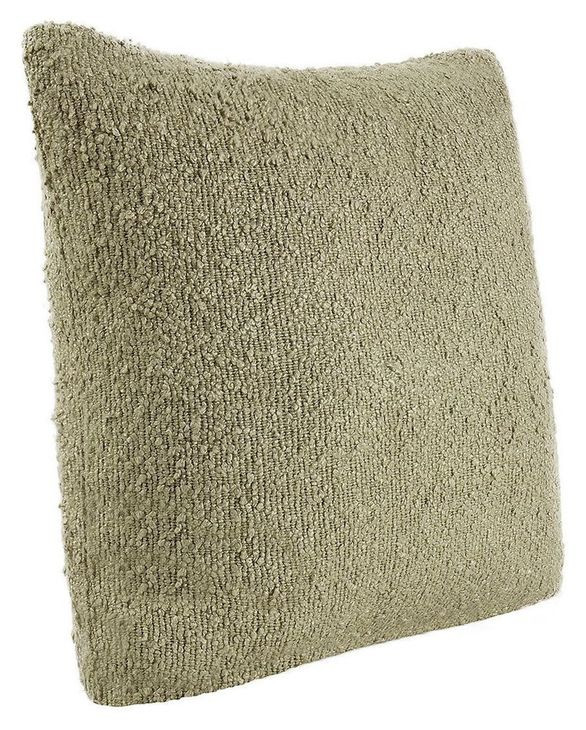Sava Wheat Green Square Accent Pillow