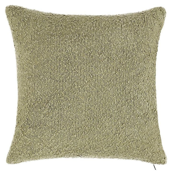 Sava Wheat Green Square Accent Pillow
