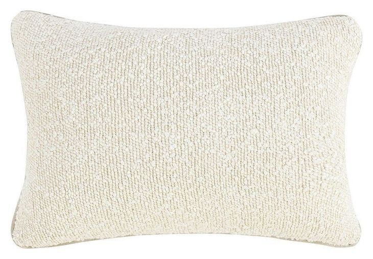 Sava Ivory Rectangular Accent Pillow