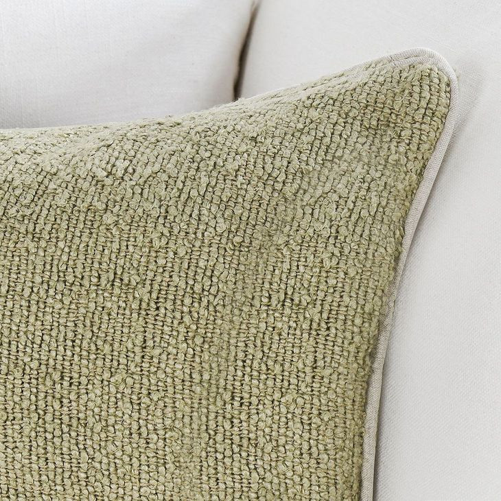 Sava Wheat Green Rectangular Accent Pillow