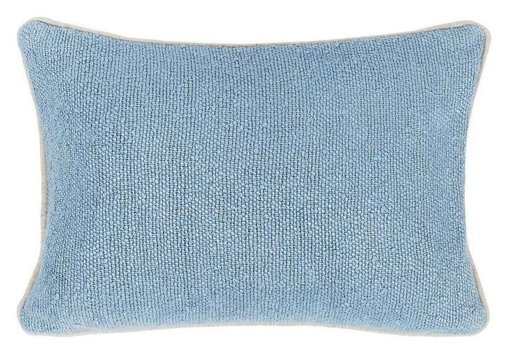 Sava Capri Blue Rectangular Accent Pillow
