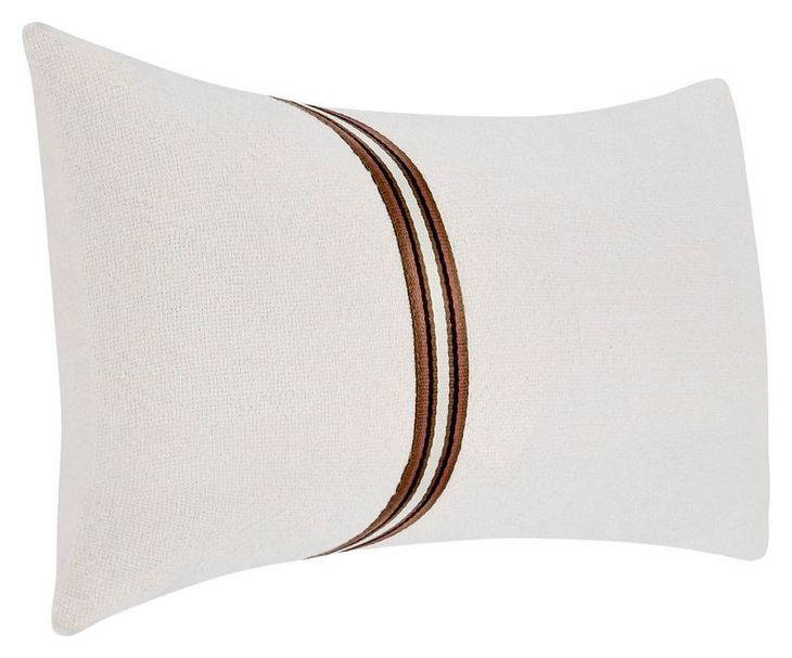 Timeless Ralph Ivory and Sangria Red Rectangular Accent Pillow