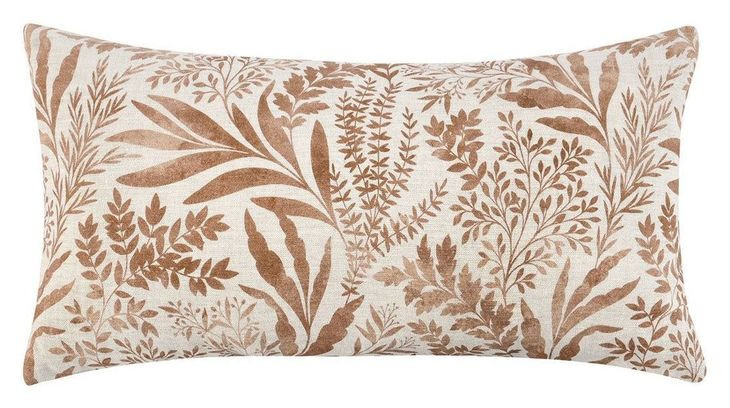 Villa Classics Mulberry Chestnut Brown Rectangular Accent Pillow