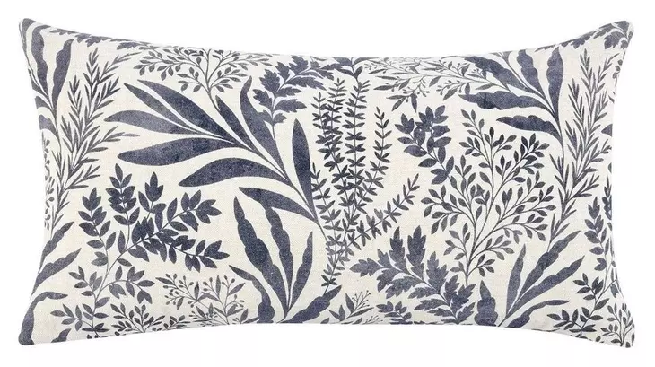 Villa Classics Mulberry Denim Blue Rectangular Accent Pillow Set of 2
