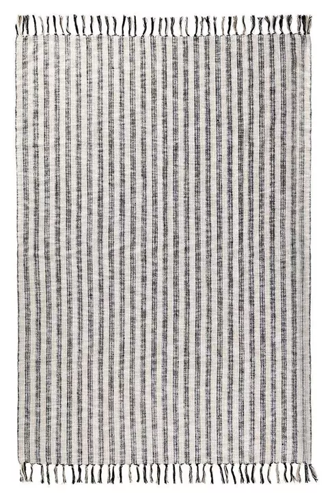 Throws Linna Natural and Black Throw