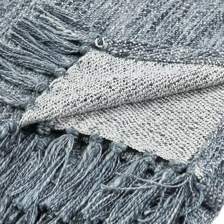 Throws Sharma Denim Blue Throw