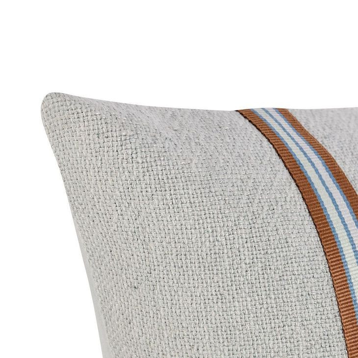 Boardwalk Eddie Sagebrush Green Square Accent Pillow