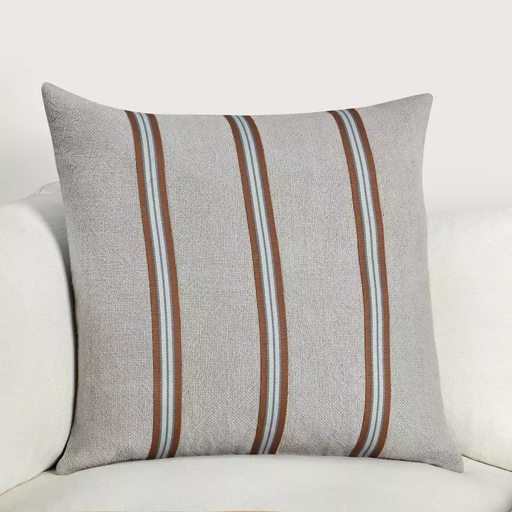 Boardwalk Eddie Sagebrush Green Square Accent Pillow Set of 2