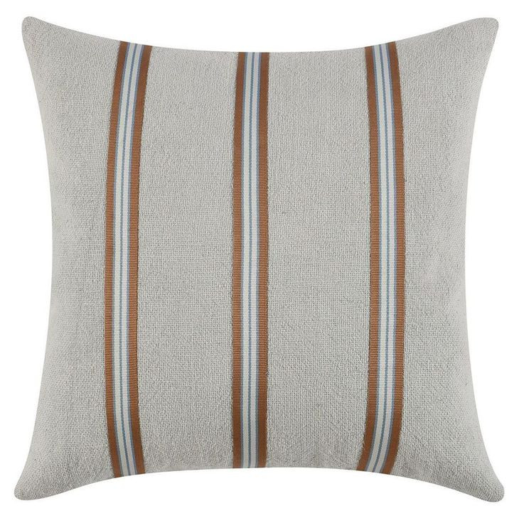 Boardwalk Eddie Sagebrush Green Square Accent Pillow