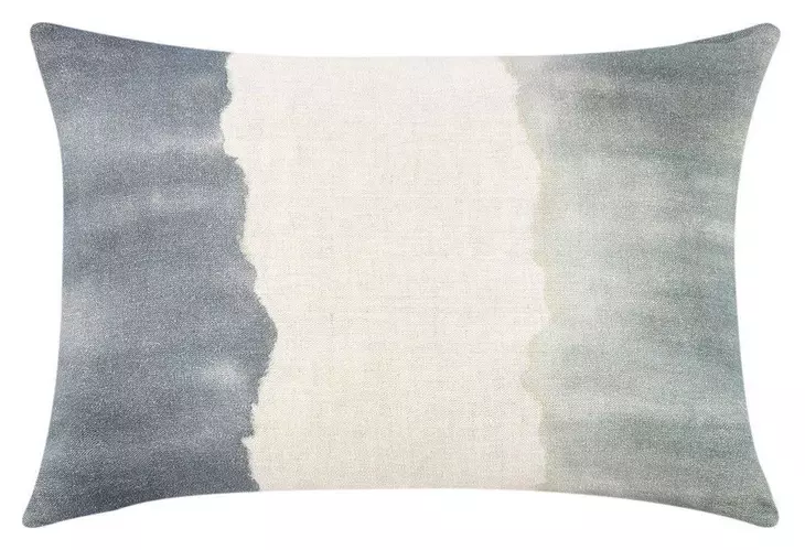Boardwalk Foundation Blue and Sagebrush Green Rectangular Accent Pillow Set of 2