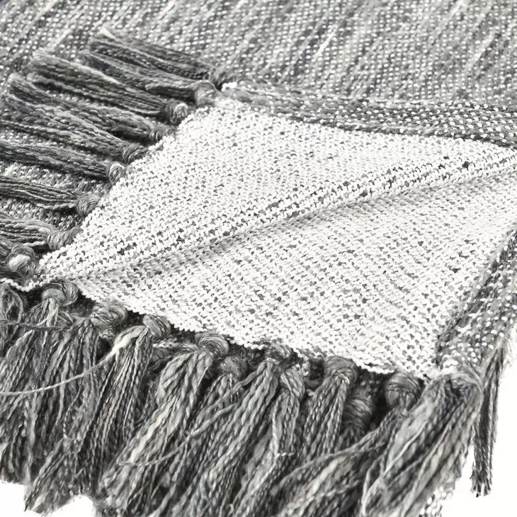 Throws Sharma Gray Throw