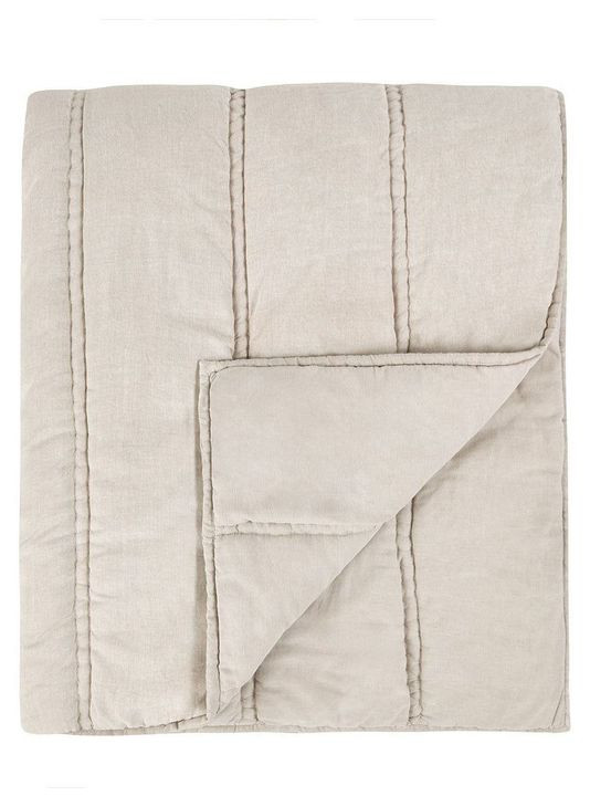 Rowen Taupe Queen Quilt