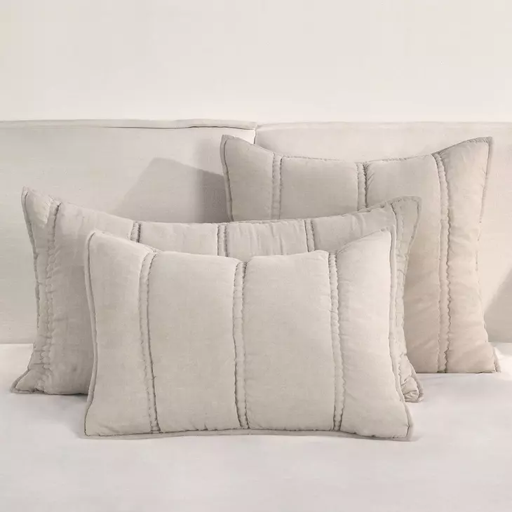 Rowen Taupe Euro Sham