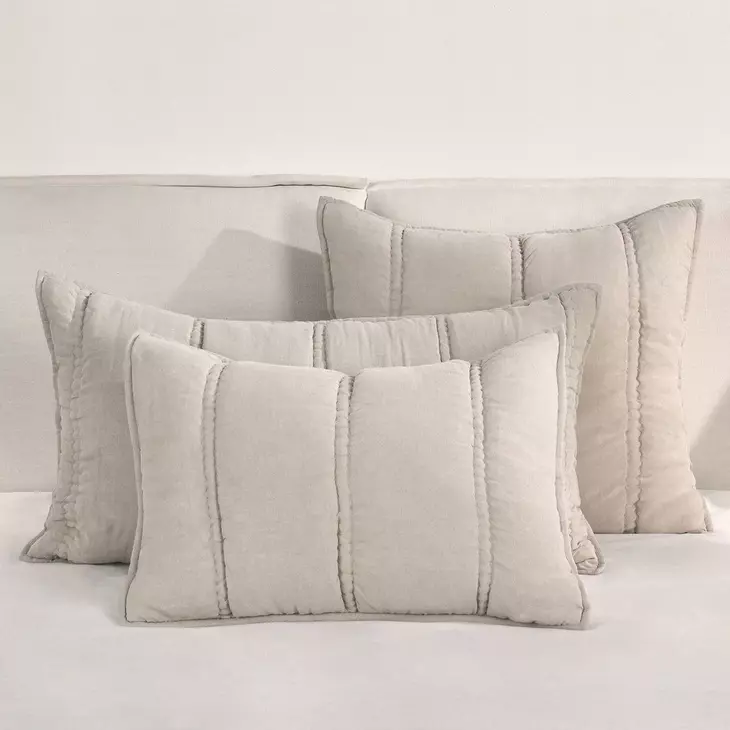 Rowen Taupe Standard Sham