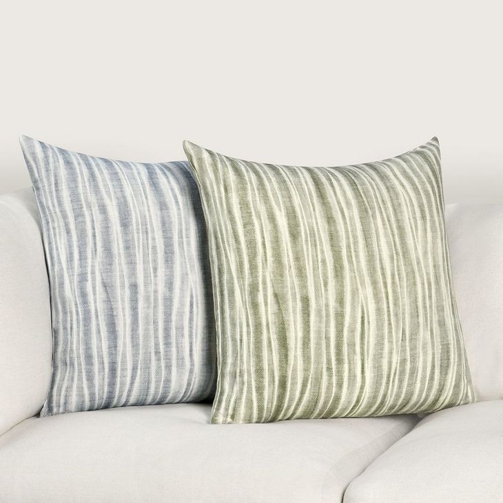 Renewed Holston Green Square Accent Pillow