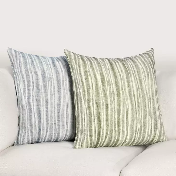 Renewed Holston Green Square Accent Pillow Set of 2