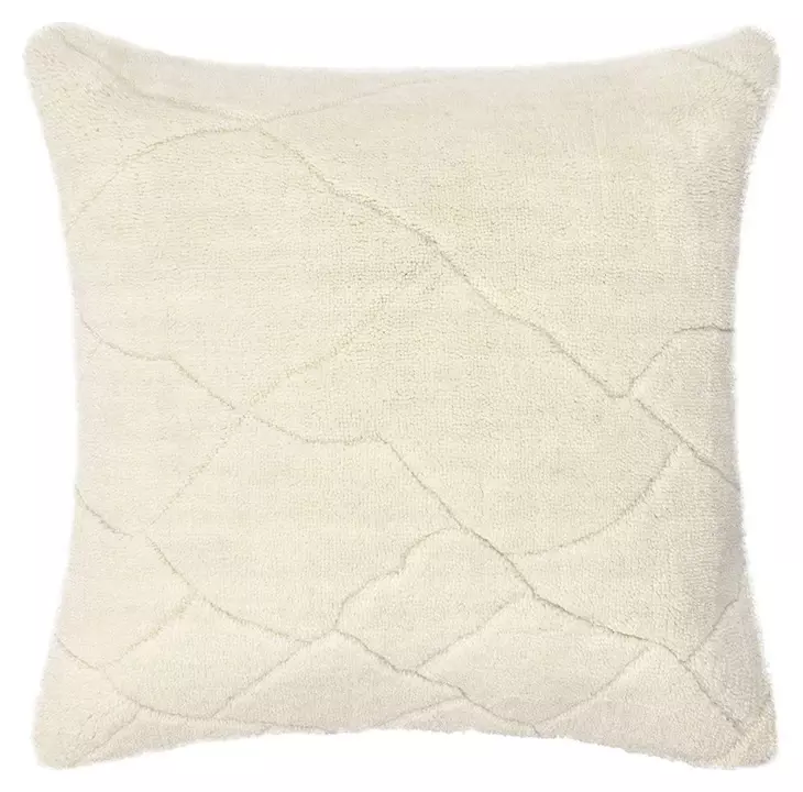Renewed Mercer Ivory Square Accent Pillow Set of 2