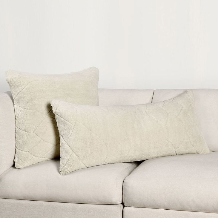 Renewed Mercer Ivory Rectangular Accent Pillow