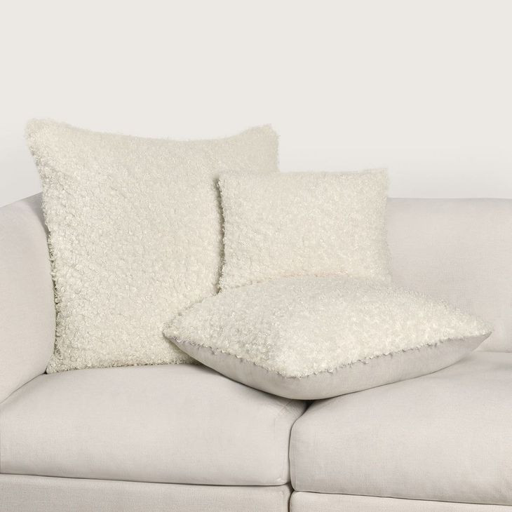 Renewed Carters Ivory 22 x 22" Accent Pillow