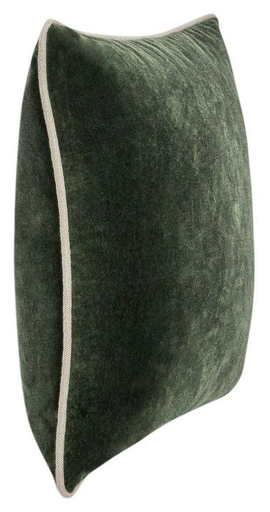 Heirloom Velvet Forest Green 22 x 22" Accent Pillow