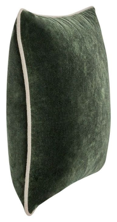 Heirloom Velvet Forest Green 18 x 18" Accent Pillow