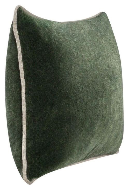 Heirloom Velvet Forest Green Rectangular Accent Pillow