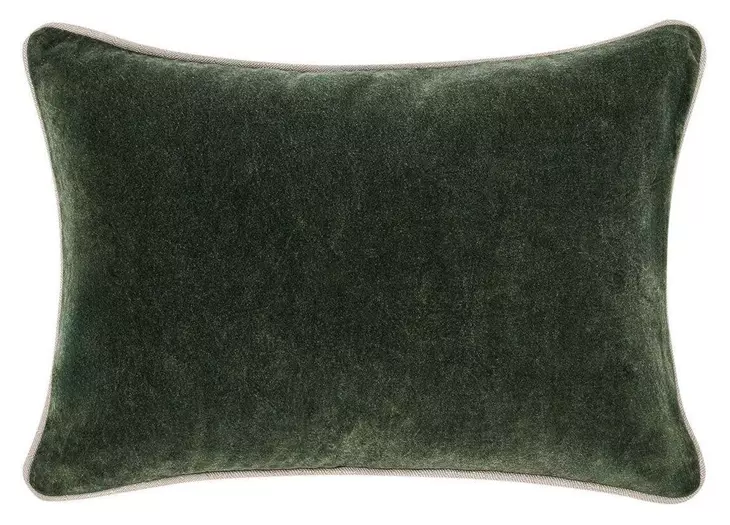 Heirloom Velvet Forest Green Rectangular Accent Pillow Set of 2