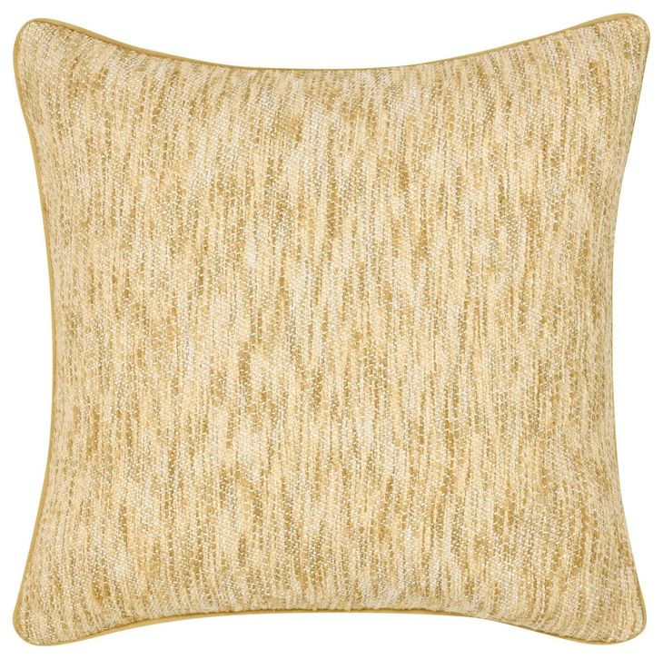 Sharma Yellow Square Accent Pillow