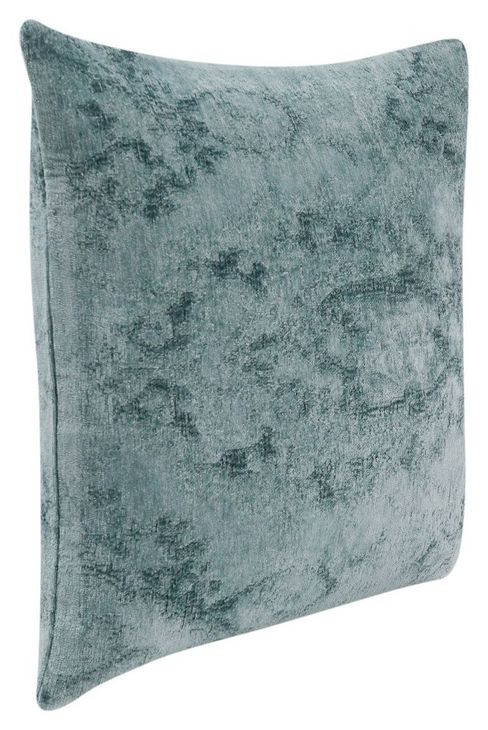 Oliver Chambray Blue Square Accent Pillow