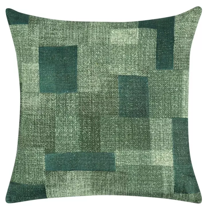 Catania Praia Viridian Green Square Accent Pillow Set of 2