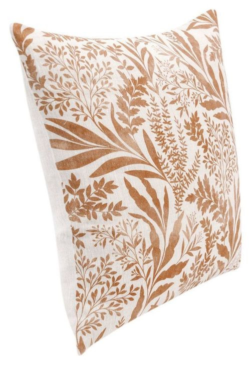 Villa Classics Mulberry Chestnut Brown Square Accent Pillow