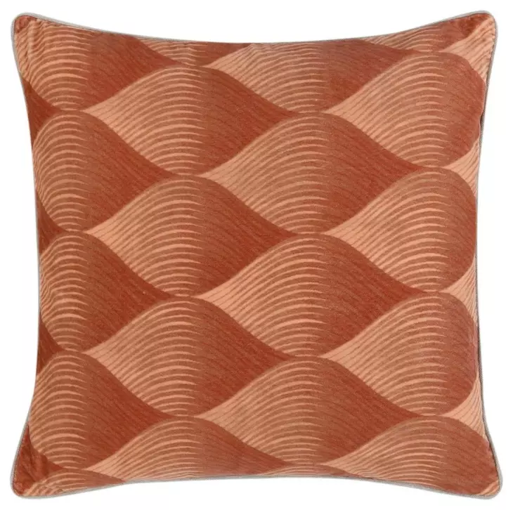 Catania Scala Clay Square Accent Pillow Set of 2