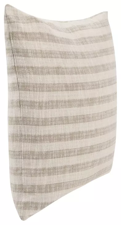Villa Classics Linna Ivory and Natural Square Accent Pillow Set of 2