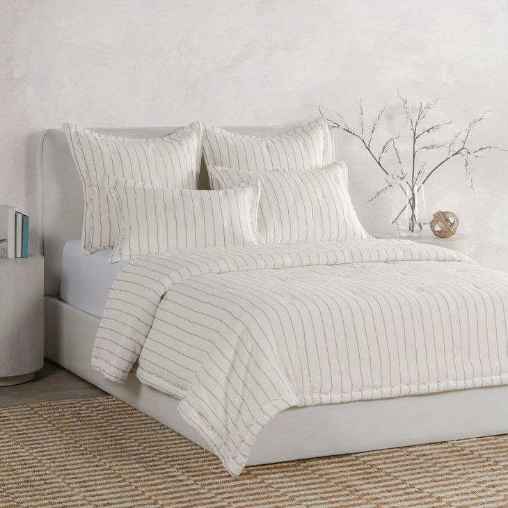Monaco Ivory Comforter Euro Sham