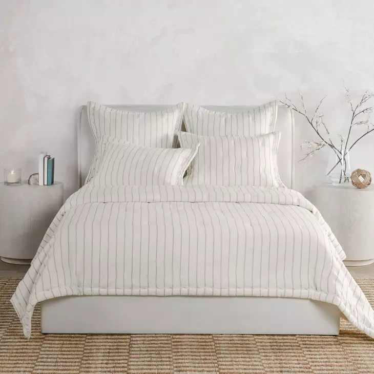 Monaco Ivory Comforter Euro Sham