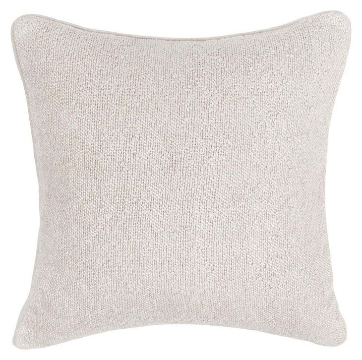 Sava Natural Square Accent Pillow
