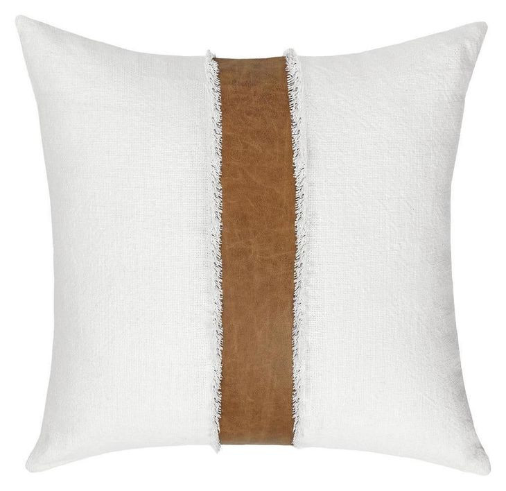 Villa Classics Steam Ivory and Dumont Square Accent Pillow