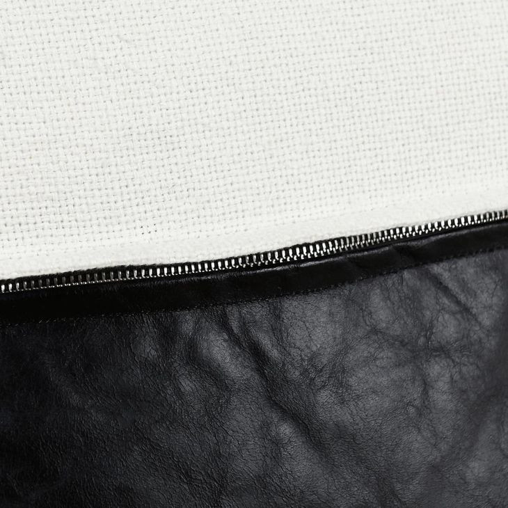 Villa Classics Canyon Ivory and Dexter Square Accent Pillow