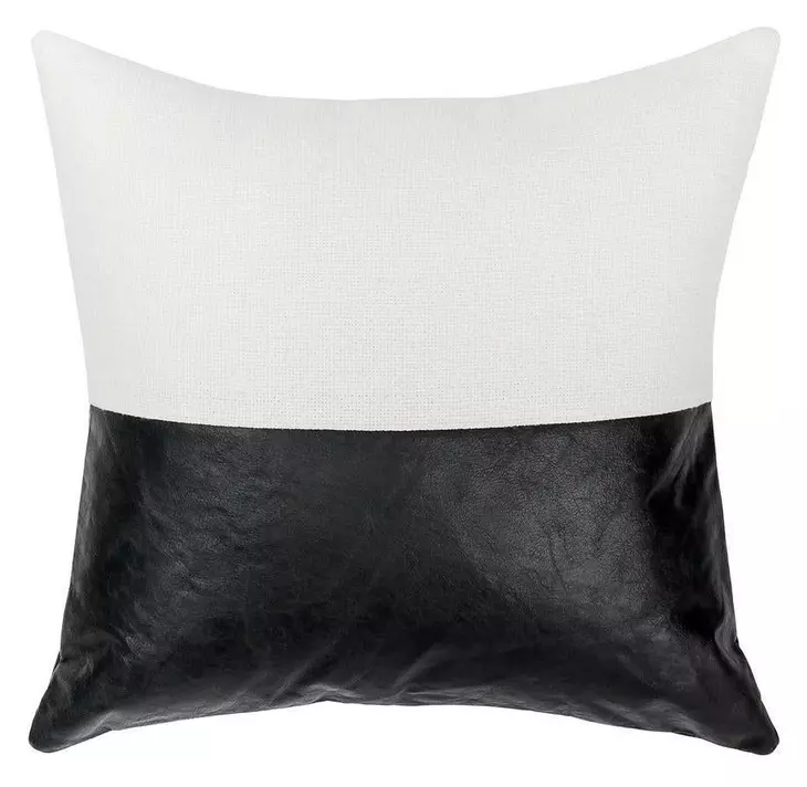 Villa Classics Canyon Ivory and Dexter Square Accent Pillow Set of 2